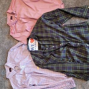 Bundle of 3 - untuckit long sleeve shirts